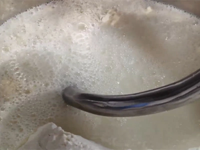 Результат замеса тестомесом CNMY