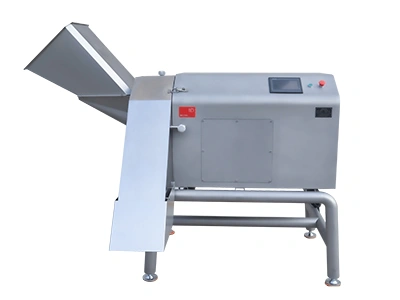 Машина для нарезки замороженного мяса на кубики