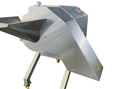 Машина для нарезки замороженного мяса на кубики